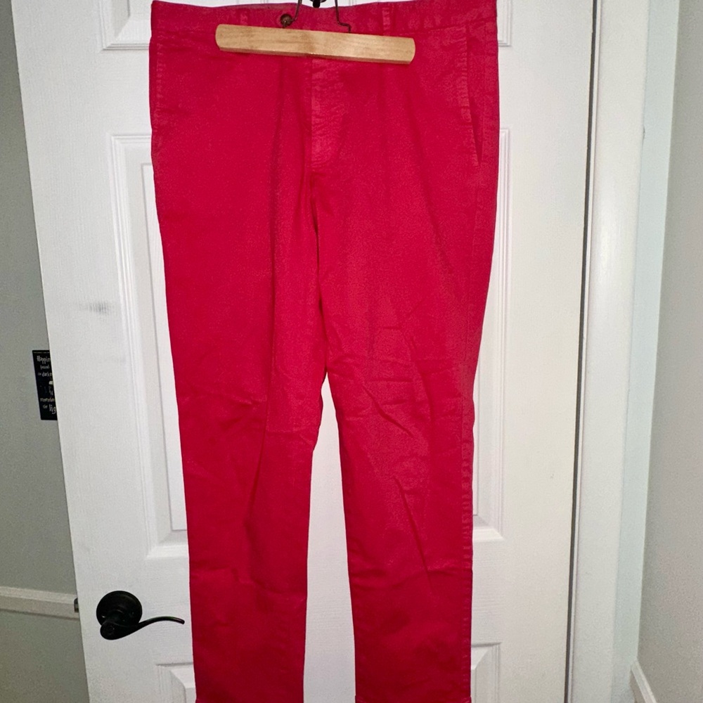 Vineyard Vines Redish Pink Chino Pants